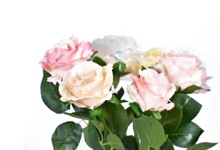 Růže květ 1ks/stonek 70cm-mix barev - Dekorace a domácnost Dekorace Valentýn a svatba